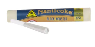 Block Monster -Hybrid- 31% THC | 0.5g (Pre-Roll) | Nanticoke -GG5 Front