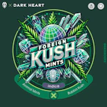 Foreign Kush Mints -Indica- 34.72% THC | 14g (Flower) (Dark Heart Collection) | Grassroots  -AF2