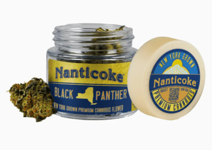 Nanticoke - Black Panther -Sativa Dominant Hybrid- 27% THC | 3.5g (Flower) | Nanticoke -ii9