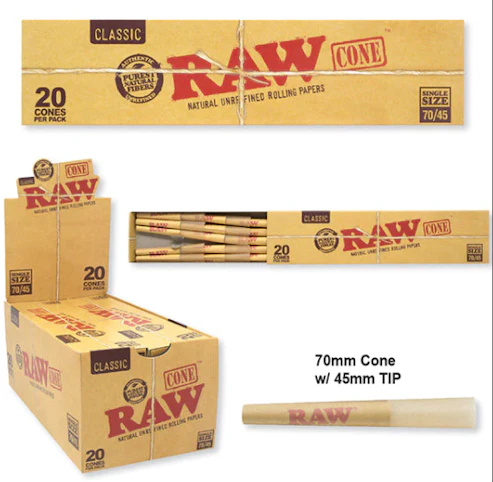 Raw - Raw x Classic Single Size Cones (20ct)