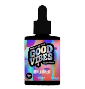 Good Vibes - Unflavored Syrup - 500mg - GDF