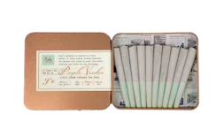 Purple Voodoo -Hybrid- 40% THC | 10 x 0.5g Hash Infused (5g Pre-Roll Pack) | Ruby Farms  -P9 FRONT