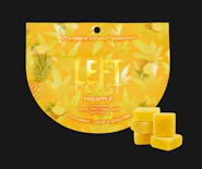 Pineapple -Hybrid | 100mg 10pk Vegan (Infused Gummies) | Left Coast      - MM9 middle