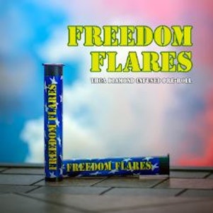 Freedom Flares - Tangie Diamond Dust Infused PreRoll - 1g - CNA