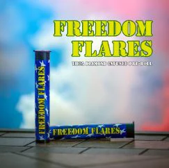 Freedom Flares - London Mints 11 Diamond Dust Infused PreRoll - 1g - CNA Main Image