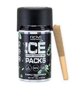 ROVE - Purple Trainwreck Infused PreRoll 5 Pack - 2.5g - ROV