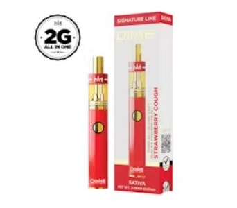 Dime - Strawberry Cough Disposable - 2g - DMC