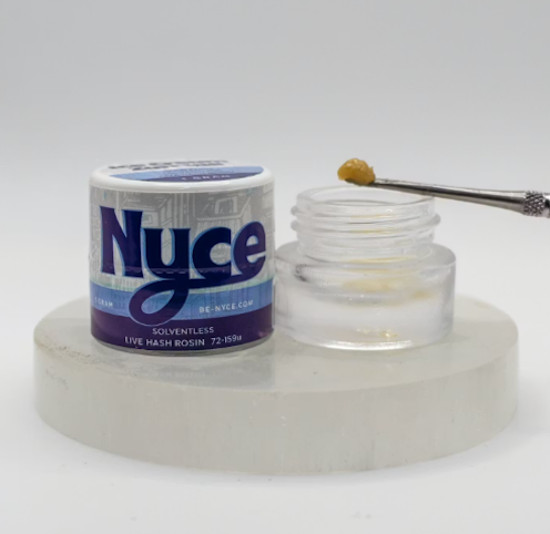 Nyce - Papaya Bars | 74.97% THC | Live Rosin (Concentrate) 1g | NYCE  -bf1