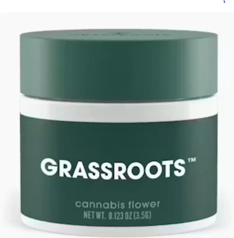 Grassroots - Papaya Drip -Hybrid- 27.67% THC | 3.5g (Flower) | Grassroots  -aa2