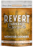 Monster Cookies -Indica- 31.6% THC | 14g (Flower) Kief Infused Pre-Ground | Revert  -o3 front