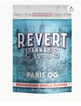 Paris OG -Indica- 24.6% THC | 14g (Flower) Kief Infused Pre-Ground | Revert   -m3 front