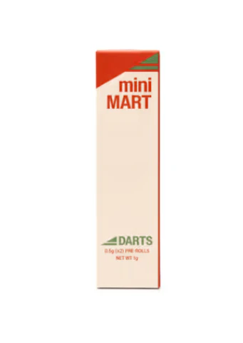 Mini Mart - Papaya Bomb -Hybrid- 33.84% THC | 2 x 0.5g (1g Pre-Roll Pack) | Mini MART  -K8 MIDDLE
