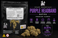 Purple Headband -Sativa- 31.87% THC | 3.5g (Flower) | To The Moon - R3 FRONT