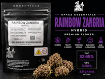 Rainbow Zangria - Hybrid -32.85% THC | 3.5g (Flower) | To The Moon - Q3 BACK