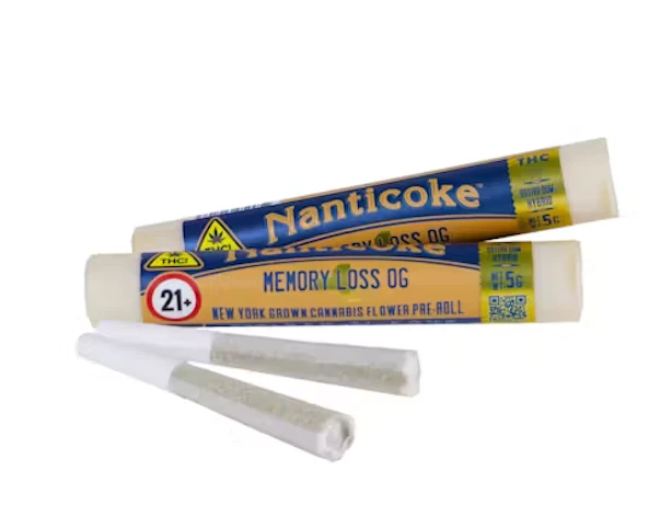 Nanticoke - Memory Loss OG -Sativa Dom Hybrid- 34% THC | 0.5g (Pre-Roll) | Nanticoke   -gg8 front
