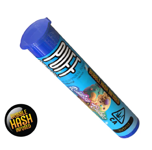 PUFF - Rainbow Cookies x LA Kush -Hybrid- | 1g Bubble Hash Infused (Pre-roll) | PUFF  -P6 Middle
