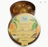 "Pick Me Up" Lions Mane Mango -Sativa- 5:10mg THC/CBD | 100mg THC / 200MG CBD (20 Pack Live Resin Vegan Gummies) | Ruby Farms  -BB12