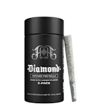 God Gift -Indica -49.3% THC Diamond Infused Pre-Roll 5pk, 2.5g | 60.6% TAC | Heavy Hitters   -s4 BACK