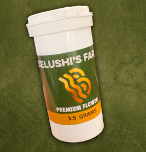 BELUSHI'S FARM - Apple Jacked Flower w/ Grinder - 3.5g