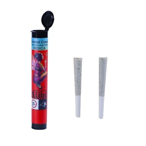Alibi - Caramel Cream | Infused Pre-roll | .5g 2-pack | Alibi