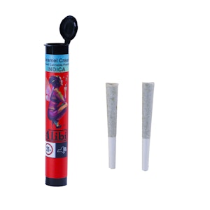 Alibi Cannabis - Caramel Cream infused pre-rolls | .5g, 2 pack