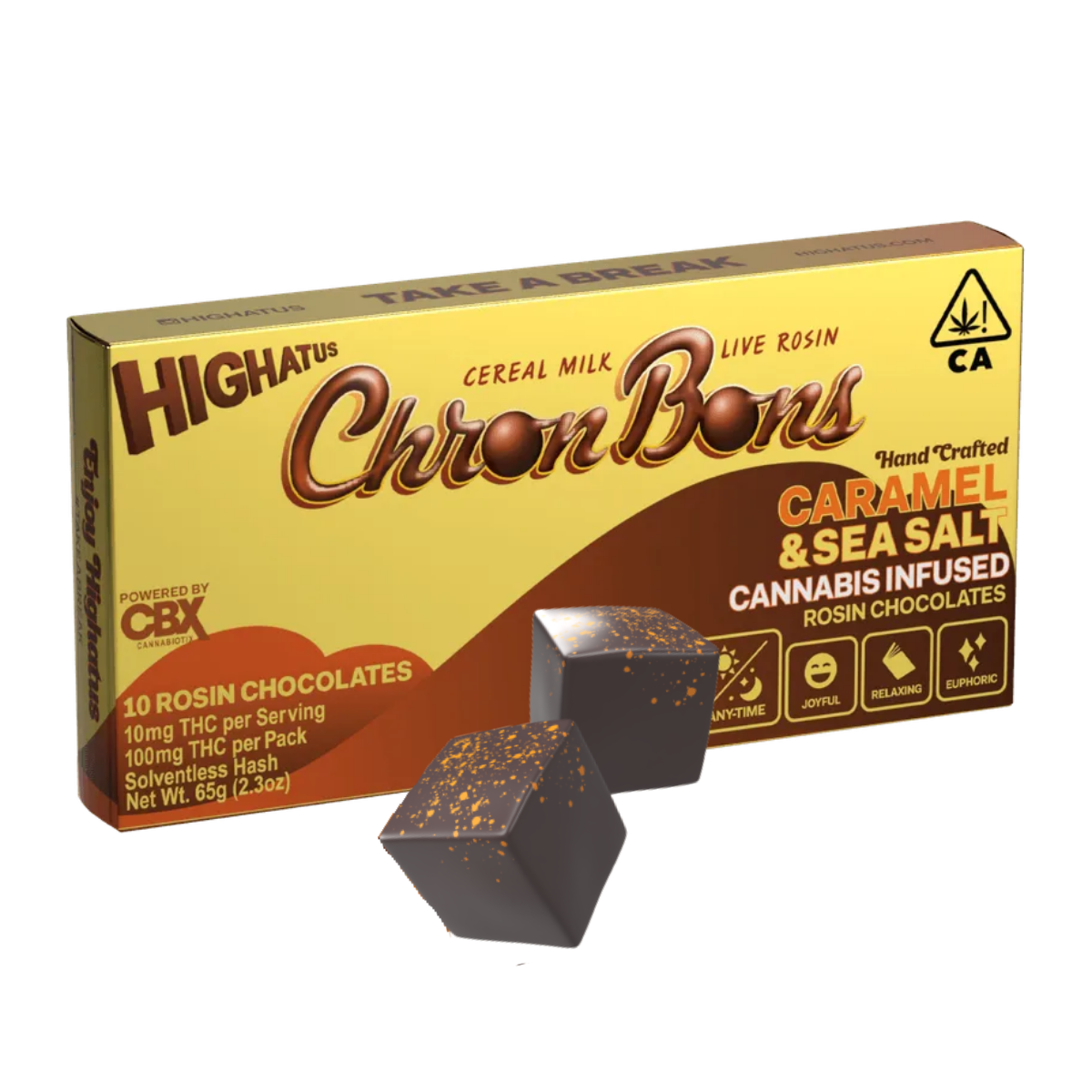 Caramel and Sea Salt Chron Bons (Cereal Milk)