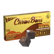 Caramel and Sea Salt Chron Bons (Cereal Milk) | 10mg 10pk Rosin Chocolates | Highatus by CBX