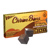 Caramel and Sea Salt Chron Bons (Cereal Milk) | 10mg 10pk Rosin Chocolates | Highatus by CBX
