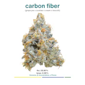 MOCA Flowers - 1/8th Mylar Bag - Carbon Fiber