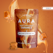 Pink Himalayan Salt Caramels - 100mg 4 pack