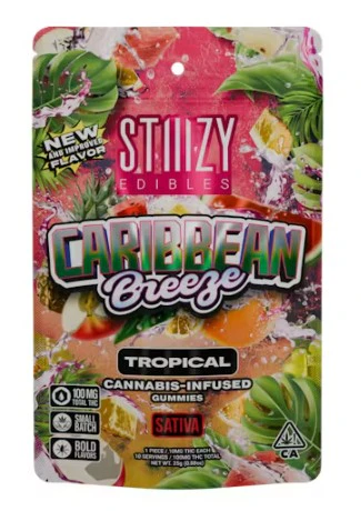 STIIIZY - Stiiizy Caribbean Breeze 100mg Gummies PD Main Image