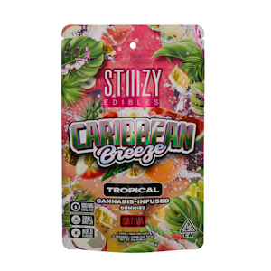 STIIIZY - Caribbean Breeze (S) | 10mg 10pk Fast Acting Nano Enhanced Gummies | Stiiizy
