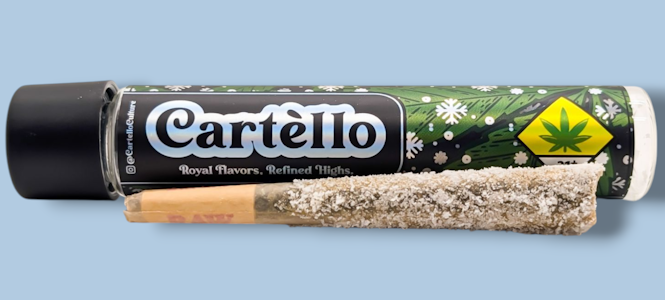 Cartello Cannabis - Tokyo Snow - Infused Pre Roll - Cartello Cannabis - 1g