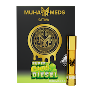 Super Sour Diesel (S) 84.77% THC | Muha Meds | 1g Cart 