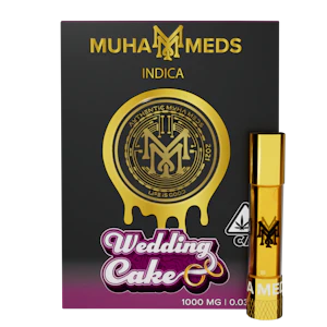 MUHA MEDS - Wedding Cake (I) 82.66% THC | Muha Meds | 1g Cart