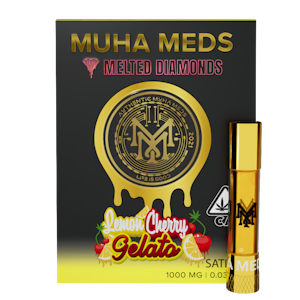 MUHA MEDS - Muha Meds - Super Silver Haze Melted Diamonds Vape 1g