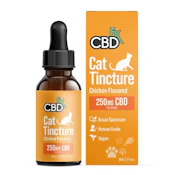 Pet Tincture Oil for Cats - Chicken Flavored - 250mg (CBD)