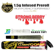 Caviar Gold - Preroll - Strong Berry - 1.5g 