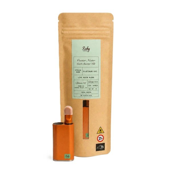 Ruby Farms - Strawberry Fields | Live Sauce Cart Starter Kit | 1g | Ruby Farms Main Image