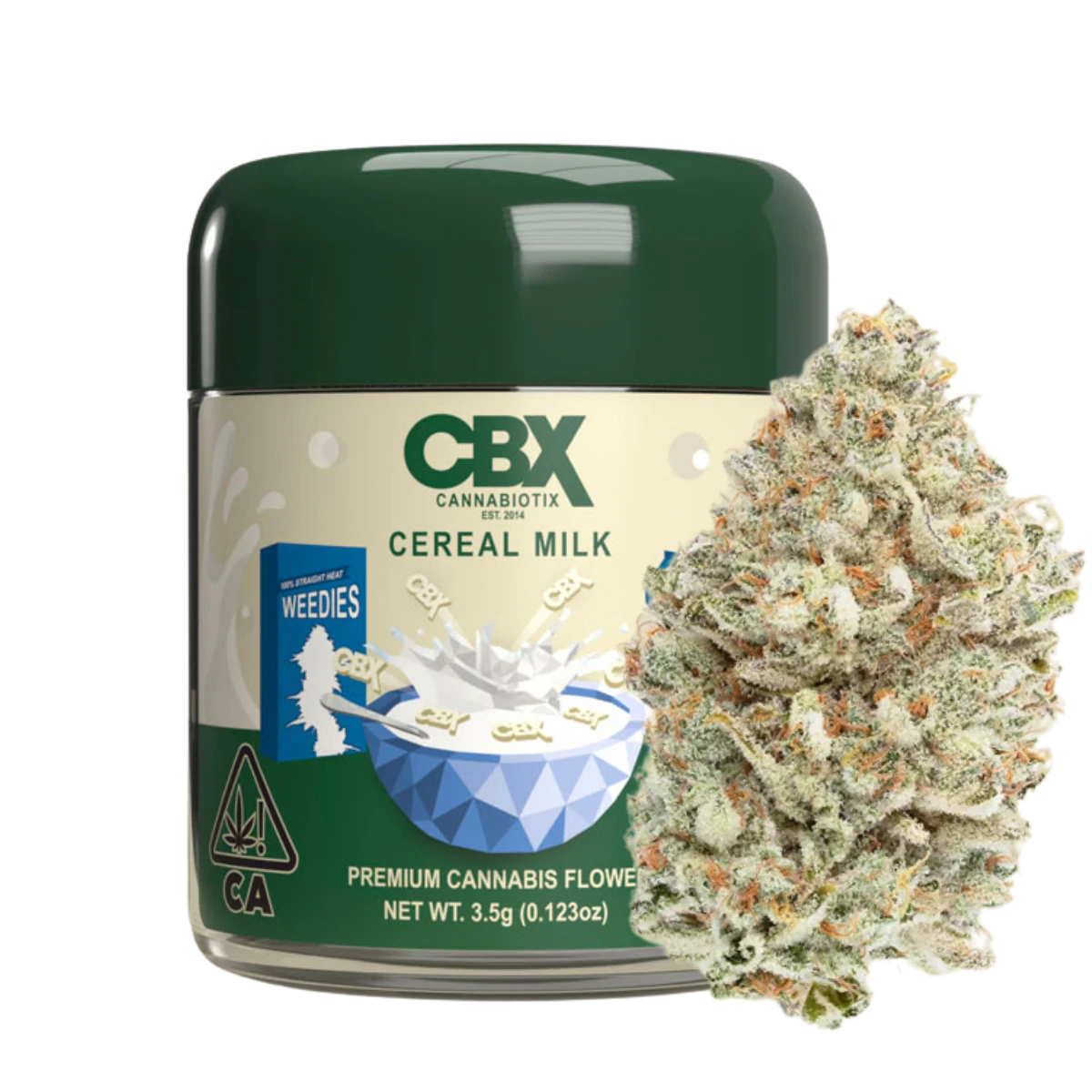 CBX: Cannabiotix - Cereal Milk (H) | 3.5g Premium Indoor Flower | CBX Main Image