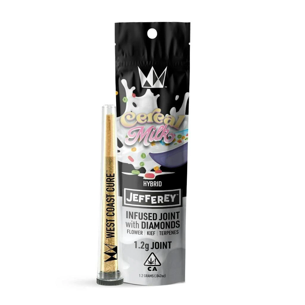 West Coast Cure - West Coast Cure Cereal Milk Jefferey Infused Pre-Roll 1.2g Main Image