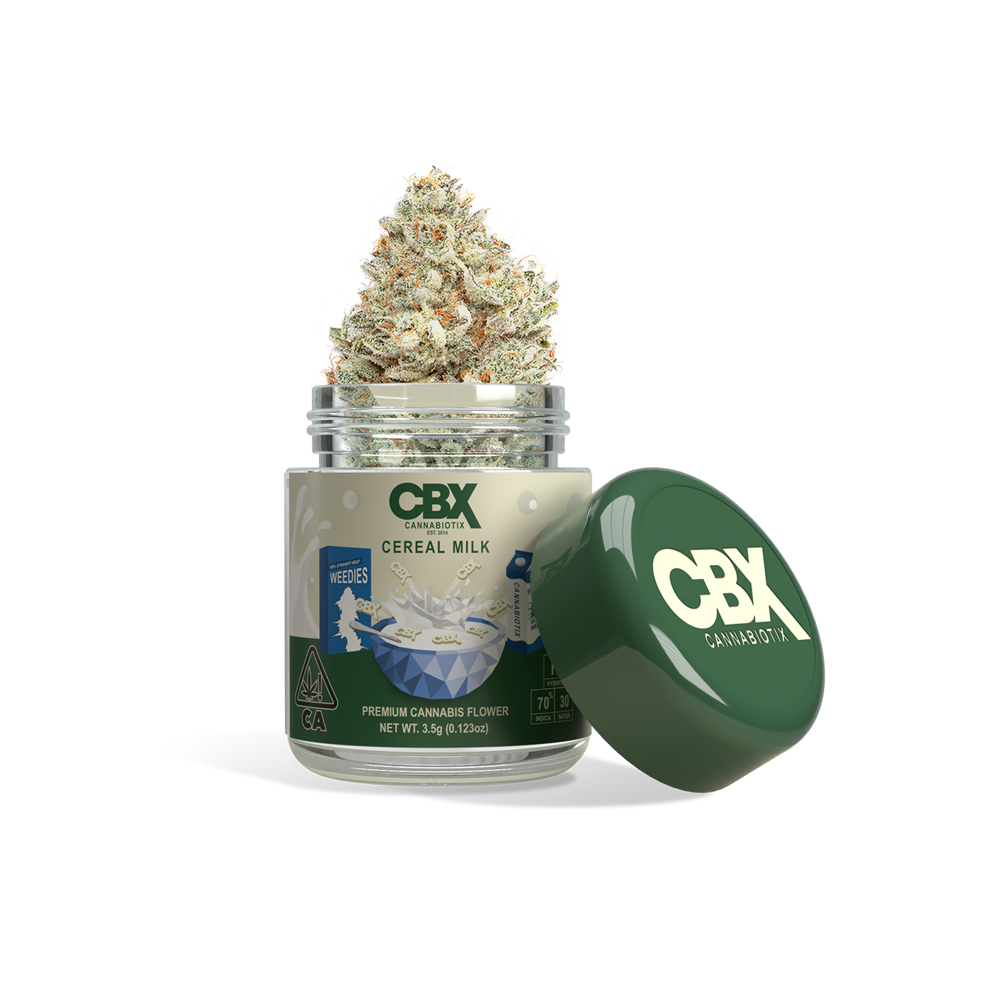CBNリキッド cereal milk 1ml×3 Cereal Milk 3.5g Jar - CBX - Premium Cannabis - Enjoy th