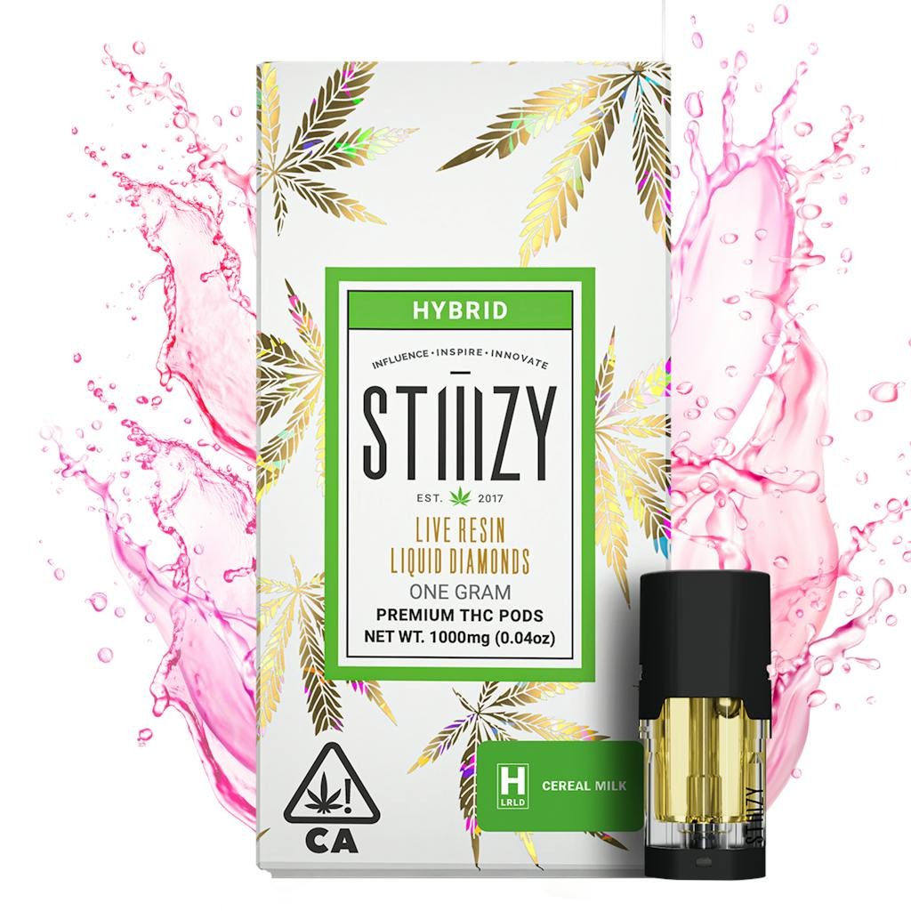 Stiiizy Cereal Milk Live Resin Liquid Diamonds POD 1.0g