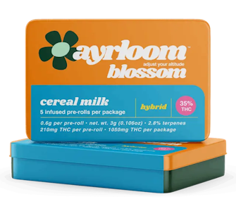 AYRLOOM - Cereal Milk 5 Pack Infused Pre-Roll 3G