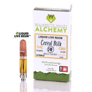 WILLAMETTE VALLEY ALCHEMY - Cereal Milk, Liquid Live Resin, 1g