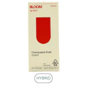 Bloom - Classic - Champagne Kush - RTU - 1.0g