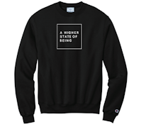 Cannabicity Apparel | Champion Crewneck HSOB Slogan Black |  XLarge