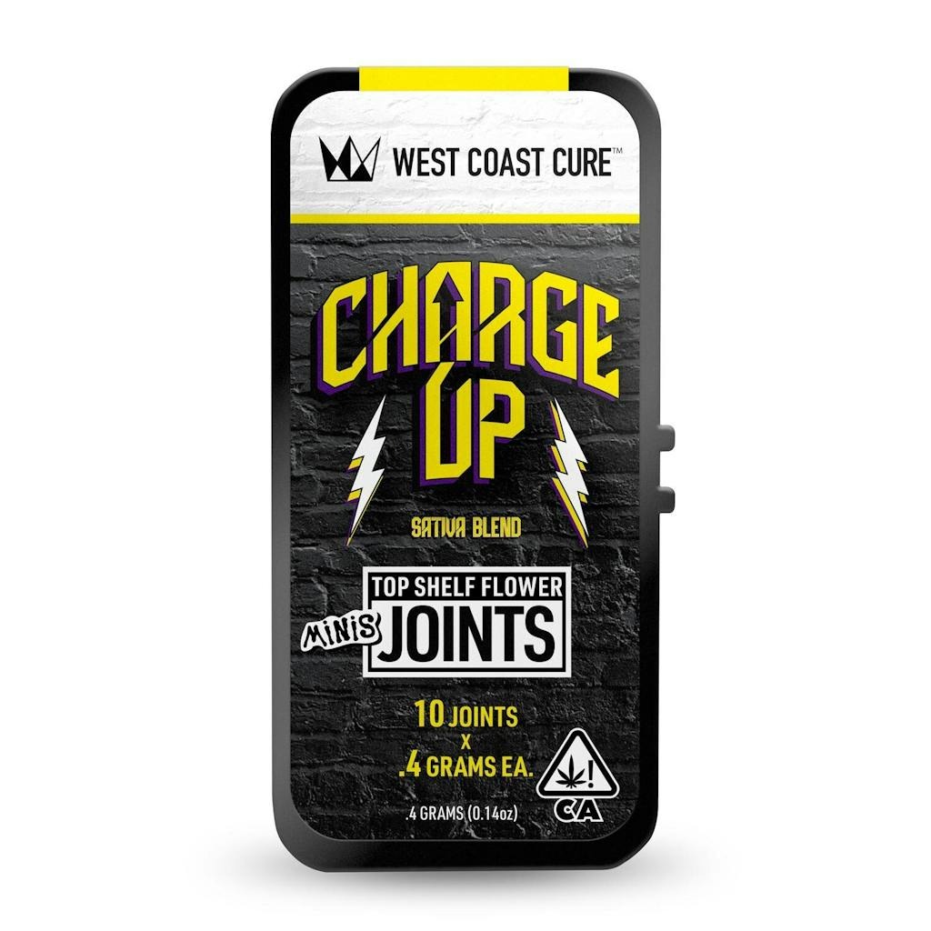 West Coast Cure Charge Up Sativa Mix CUREjoint 10-Pack 4.0g