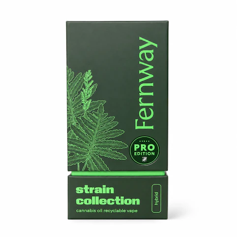Fernway - Pineapple Express -Hybrid- 80.80% THC | 1g Traveler Pro Edition Recyclable AIO (Vape) | Fernway - UUU6 BACK