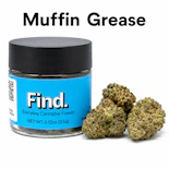 Muffin Grease -Hybrid- 2918% THC | 3.5g (Flower)| Find -DD5